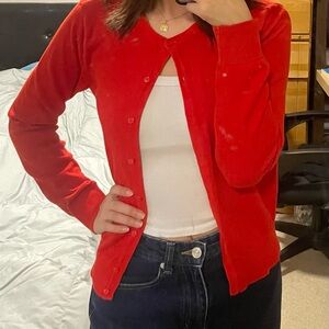 H&M Red Women's Cardigan